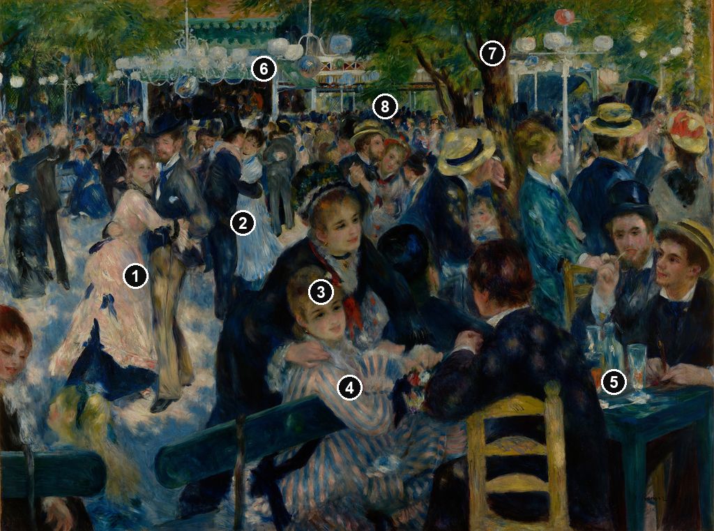 他の方発送× Bal du moulin de la Galette Dance at Le Moulin de la Galette (Bal du Moulin de la Galette) by